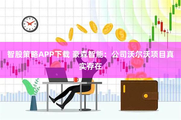 智股策略APP下载 豪森智能：公司沃尔沃项目真实存在