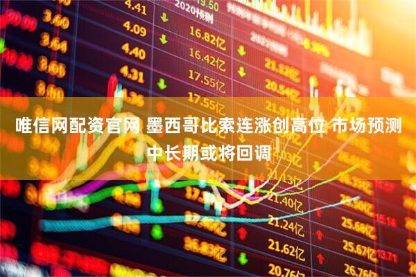 唯信网配资官网 墨西哥比索连涨创高位 市场预测中长期或将回调