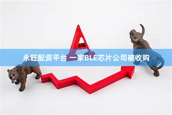 永旺配资平台 一家BLE芯片公司被收购